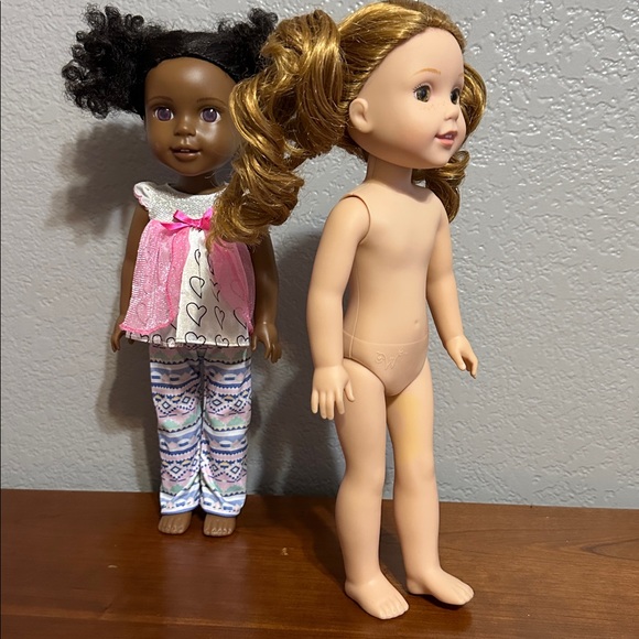 American Girl Wellie Wishers Kendall & Willa Dolls